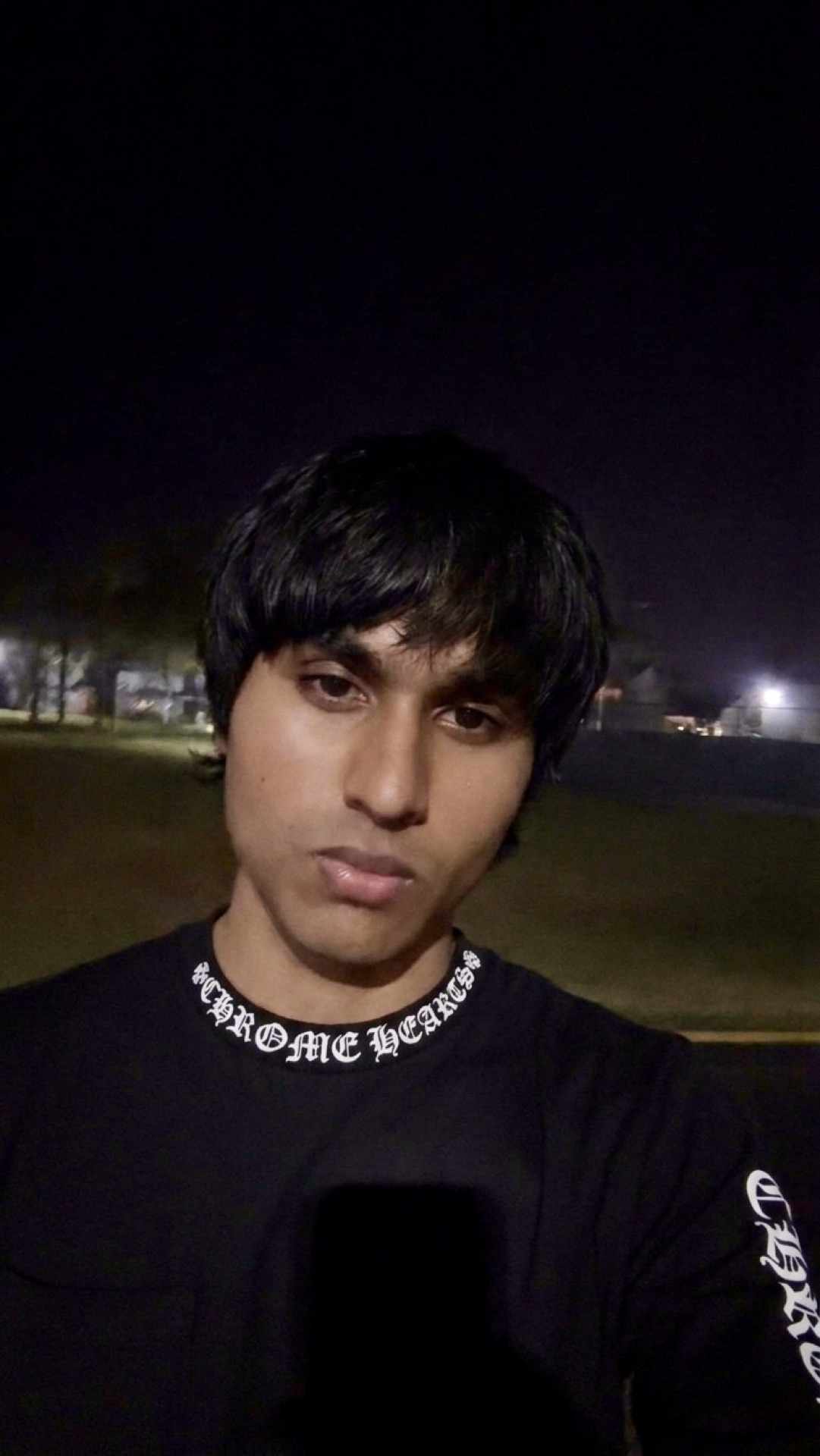 Arshroop Saini night selfie